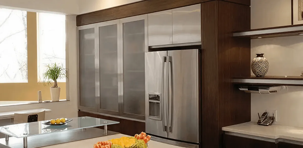Cabinet door replacement and modern kitchen cabinet upgrade in Albany, NY